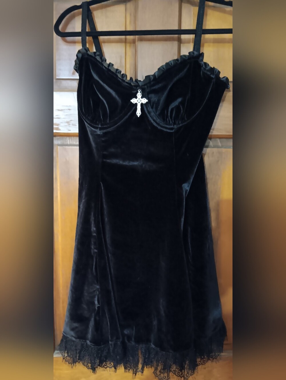 Mini Velvet Dress (New) - Picture 7 of 13